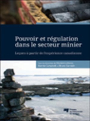 cover image of Pouvoir et régulation dans le secteur minier